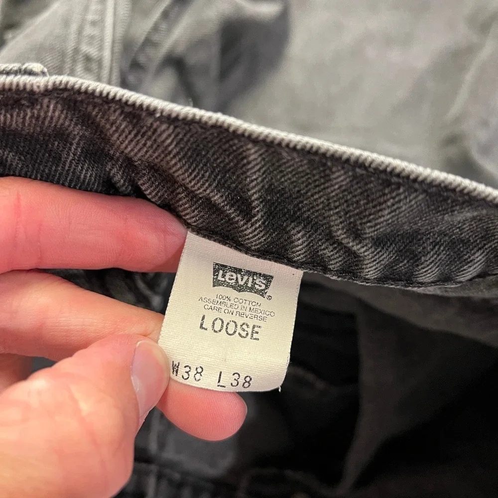 vintage 1990s Levi's 560 brown tab Denim Jeans 38x38